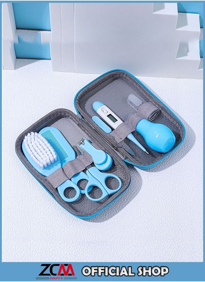 ZCM-HAPPY 8-Piece Multi-Functional Newborn Baby Hygiene Care Essential Grooming Set  - Image 1