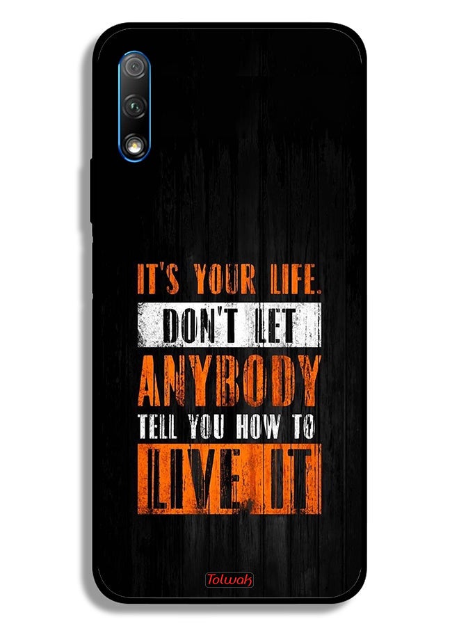 Tolwak Honor 9X (China) Protective Case Cover Its Your Life - Image 2