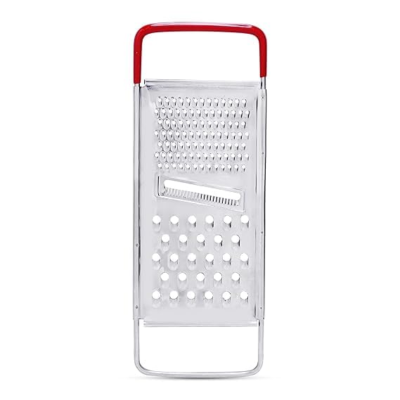 Awadh Stainless Steel Cheese and Vegetable Grater Slicer Chips Maker Pack of 1 - Image 1
