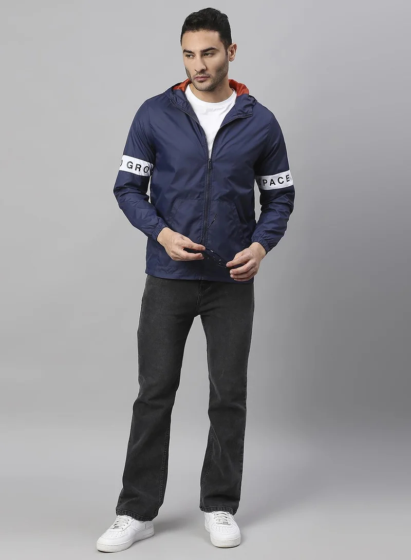 دينيس لينغو جاكيت رجالي كحلي مقلم بقصة عادية من البوليستر 1%