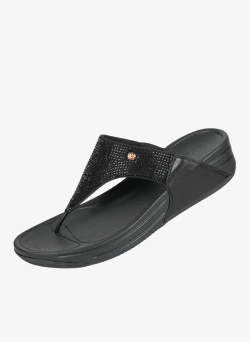 Michelle Morgan 092-3016 Michelle Morgan Ladies Casual Sandals 414RJ67C Black