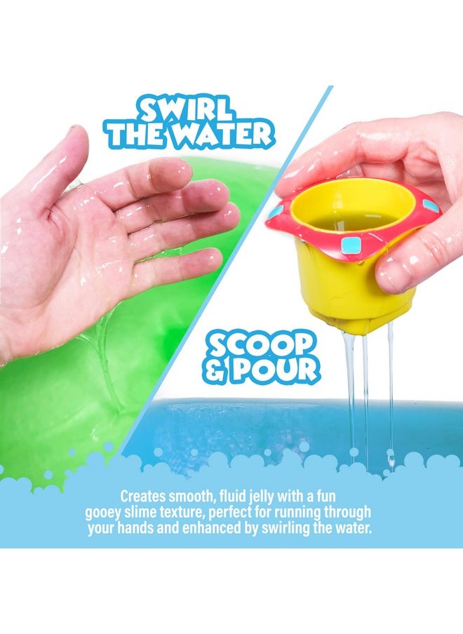 Tub Works - ® Jelly Bath Slime Bombs, 6 Pack | Bath Bombs For Kids That Turn Bath Water Into Colorful Jelly Slime | Nontoxic | Unique Kids Bath Bombs With Surprise Slime Texture | Sensory Fun Bath Toys - Image 1