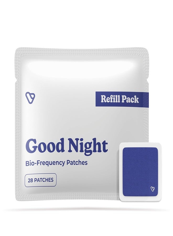 Vibrants Good Night Patches | Vibrants Natural Sleep Patch | Refill Pack - 28 Bio-Frequency Patches for Sleep - Image 1
