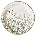AimFun Wildflower Party Plates 7 Floral Paper Plates Spring Summer Botanical Green Leaves Herbs Vintage Garden Disposable Decorative Dessert Plates 24 Vintage Floral - Image 1