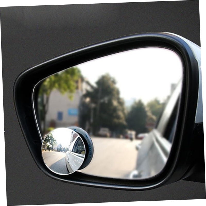 Rotatable Convex Mirror Wide Angle Rear View for Car SUV Truck with Swivel Bracket - Image 4