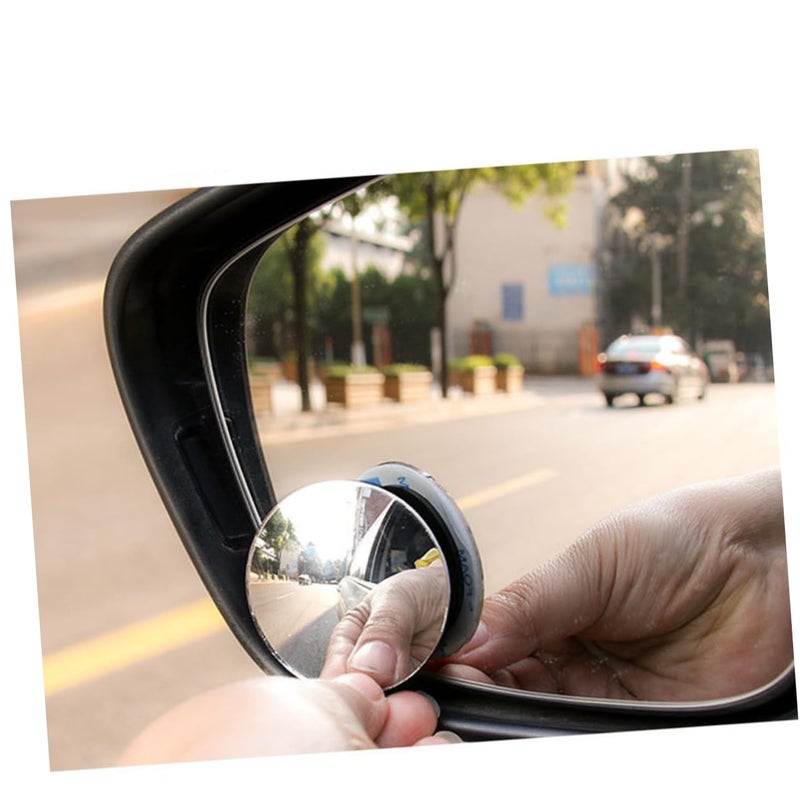 Rotatable Convex Mirror Wide Angle Rear View for Car SUV Truck with Swivel Bracket - Image 5