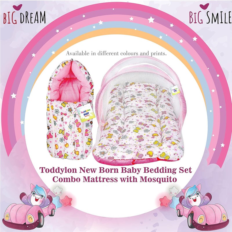 Toddylon Toddylon Flat Bed Baby Bed New Born Baby Bedding Set