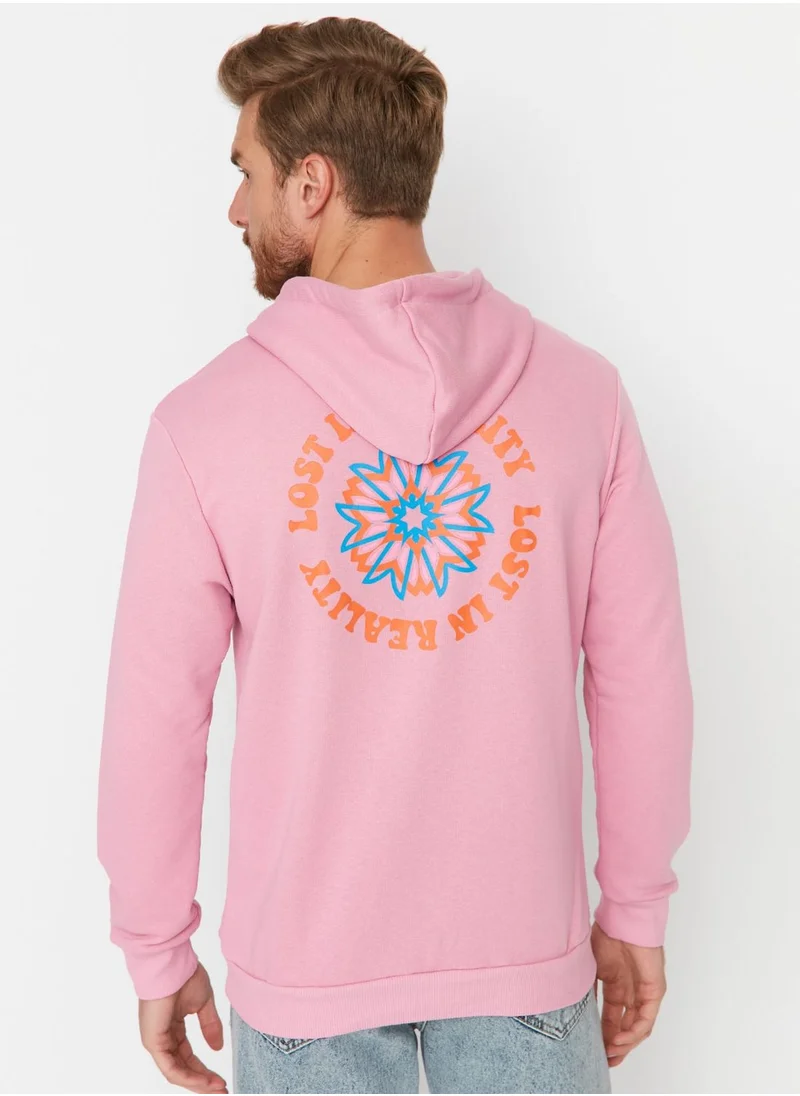 trendyol Back Print Sweatshirt