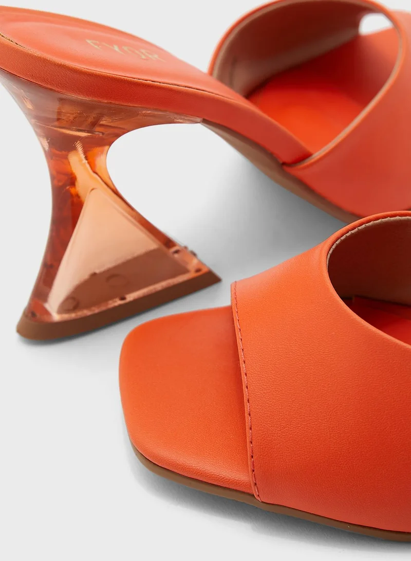 FYOR Casual High Heel Sandals
