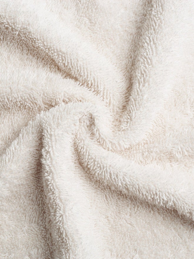 FIELDCREST 8-Piece Plain Towel Pack Of Wash Cloth 33X33Cm 500 Gsm White Sand - Image 4