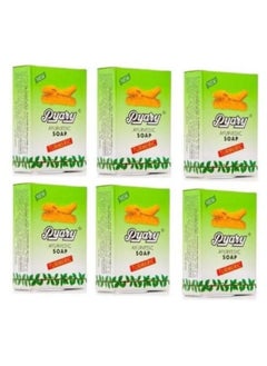 Pyary 6-Piece Turmeric Ayurvedic Turmeric Soap  - Image 1
