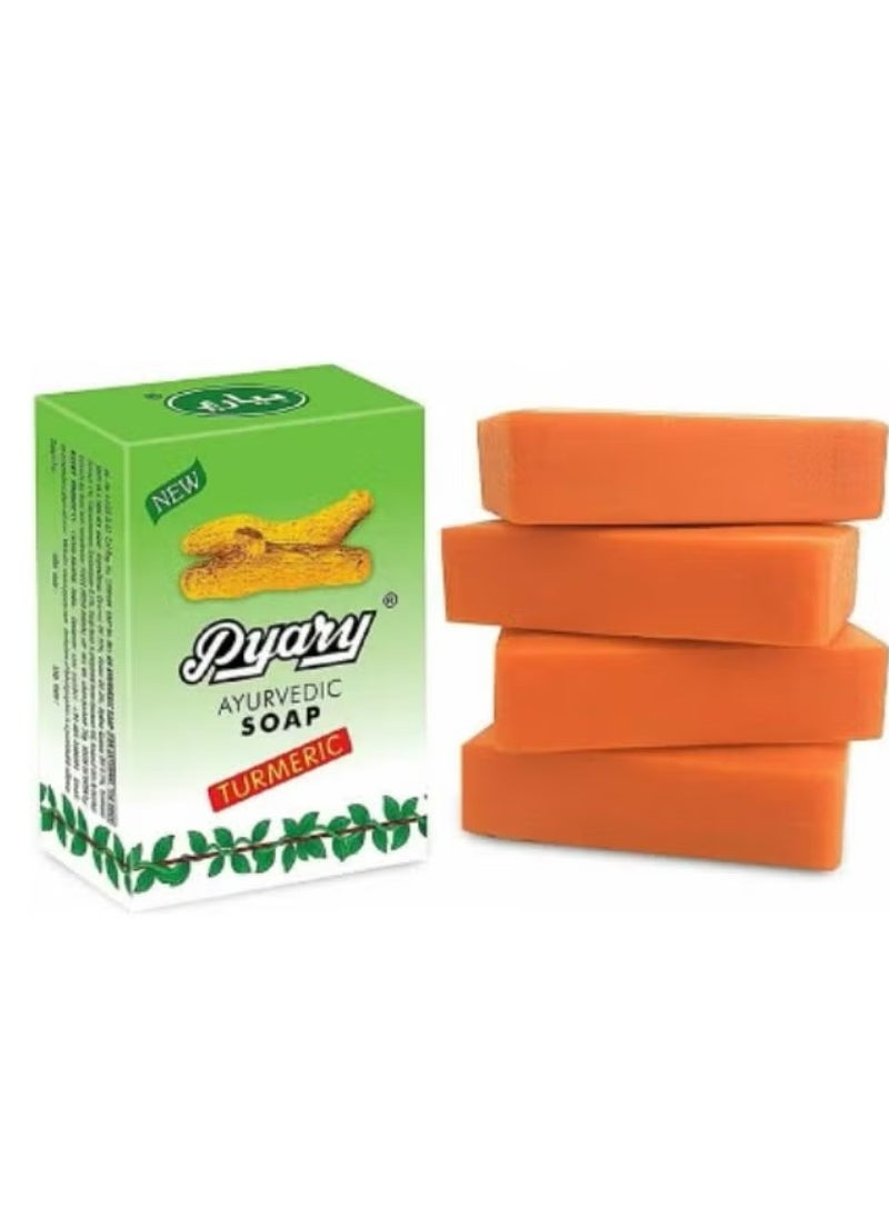 Pyary - 6-Piece Turmeric Ayurvedic Turmeric Soap - Image 1