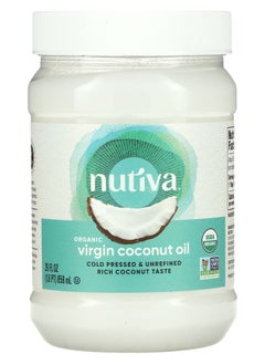 Nutiva Organic Virgin Coconut Oil 29 fl oz (858 ml) 