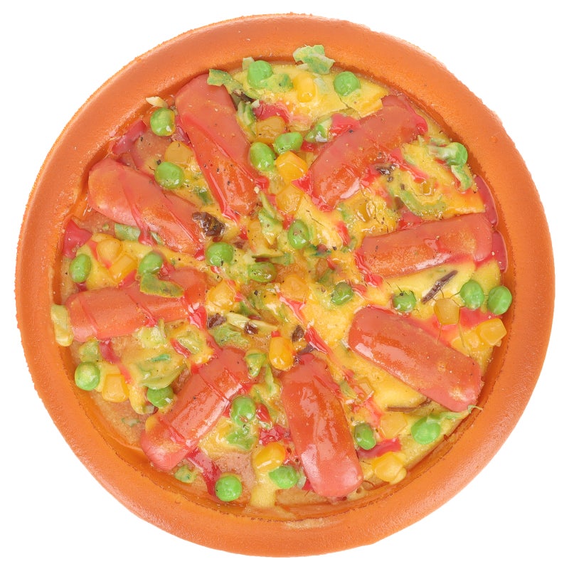 Artificial Pizza Fake Pizza Model Restaurant Pizza Prop Pretend Play Food Prop - Image 1