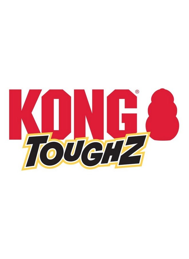 كونج لعبة كونغ تافز المتينة للكلاب القطيفة - لعبة مضغ ناعمة تدوم طويلاً للكلاب العدوانية، آمنة وتفاعلية للكلاب (الجراء) - Image 5