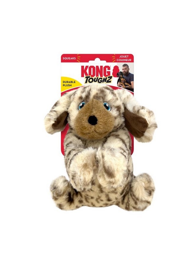 كونج لعبة كونغ تافز المتينة للكلاب القطيفة - لعبة مضغ ناعمة تدوم طويلاً للكلاب العدوانية، آمنة وتفاعلية للكلاب (الجراء) - Image 1