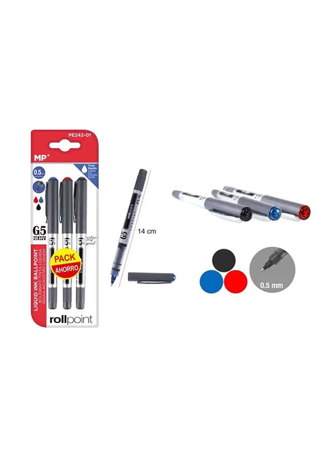MP Pens 3 pcs Ballpoint Pen
