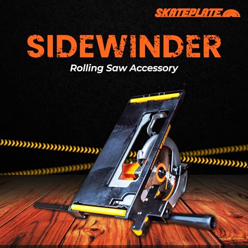 SkatePlate Rolling Accessory and Cutting Guide for Right Blade Circular Saws - Image 4