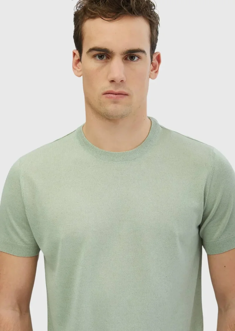 رامسي ملابس تريكو باللون الأخضر الفاتح