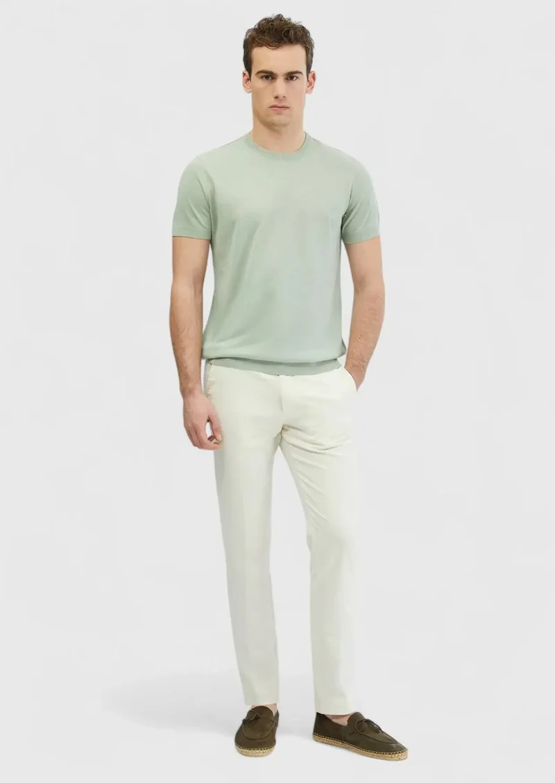 رامسي ملابس تريكو باللون الأخضر الفاتح