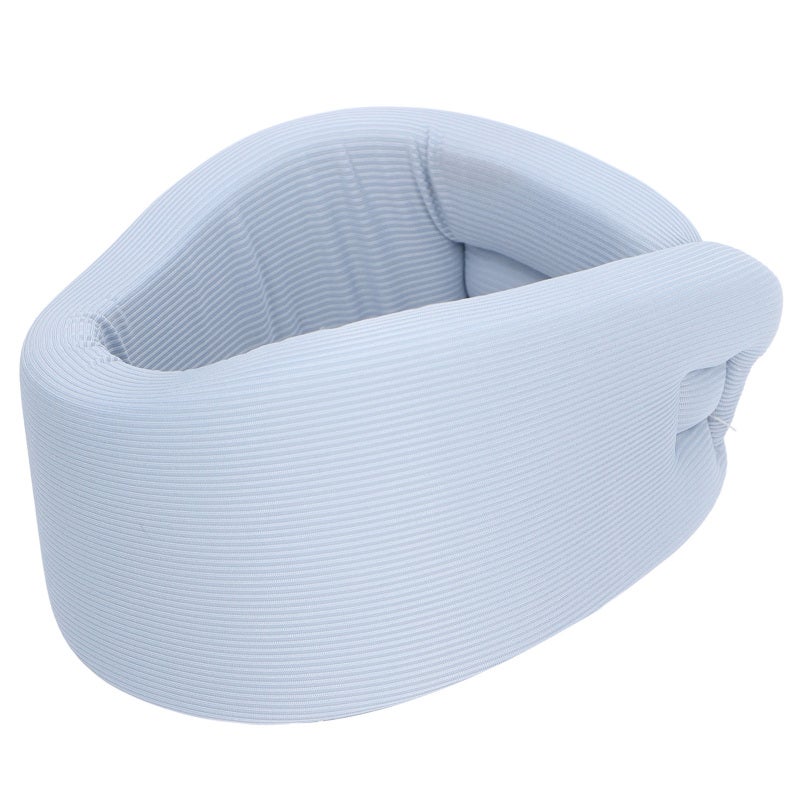 Neck Brace: Size L Soft Breathable Sponge Cervical Collar Support - Ergonomic V-Shape Adjustable Neck Support for Sleeping, Working, Travel and Neck Pain Relief - Image 2