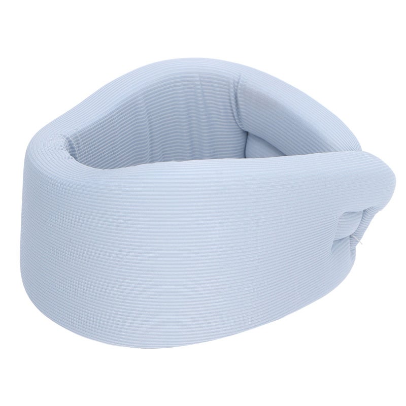 Neck Brace: Size L Soft Breathable Sponge Cervical Collar Support - Ergonomic V-Shape Adjustable Neck Support for Sleeping, Working, Travel and Neck Pain Relief - Image 3