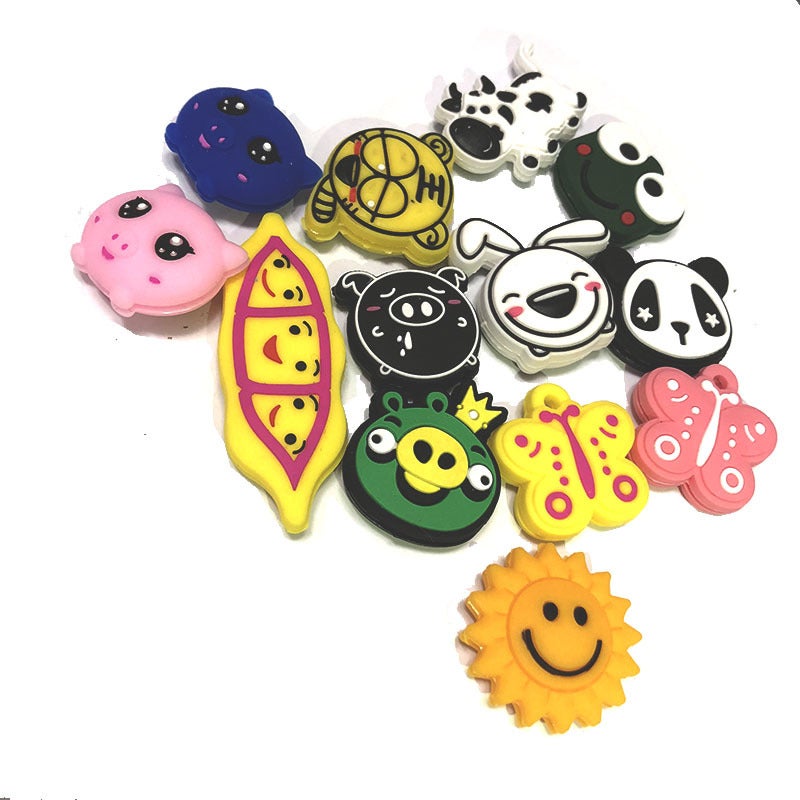 Ready-Made Silicone Cartoon Shock Absorbers, Animal-Shaped Tennis Racket Shock Absorbers, Environmentally Friendly, Cute, Portable, Shock-Proof, Mini - Image 5