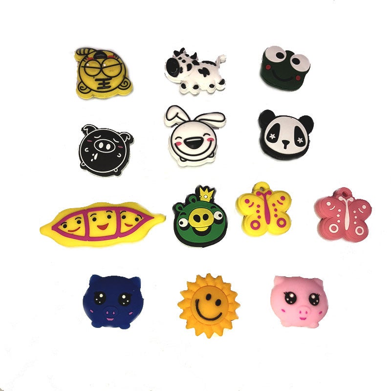 Ready-Made Silicone Cartoon Shock Absorbers, Animal-Shaped Tennis Racket Shock Absorbers, Environmentally Friendly, Cute, Portable, Shock-Proof, Mini - Image 4