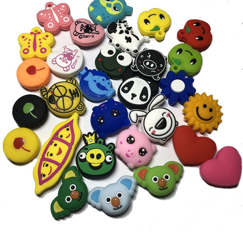 Ready-Made Silicone Cartoon Shock Absorbers, Animal-Shaped Tennis Racket Shock Absorbers, Environmentally Friendly, Cute, Portable, Shock-Proof, Mini - Image 2