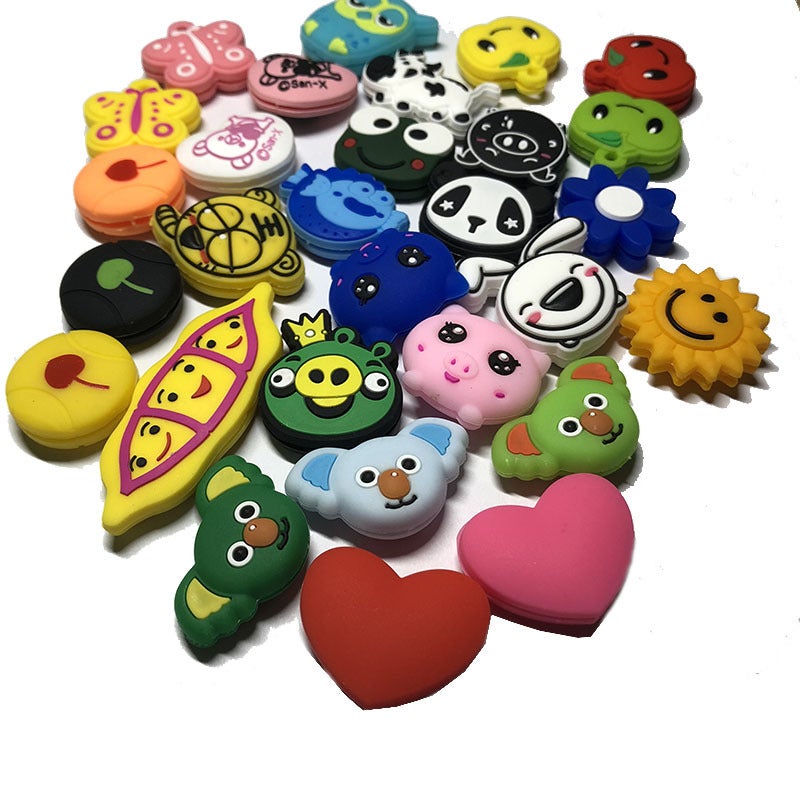Ready-Made Silicone Cartoon Shock Absorbers, Animal-Shaped Tennis Racket Shock Absorbers, Environmentally Friendly, Cute, Portable, Shock-Proof, Mini - Image 3