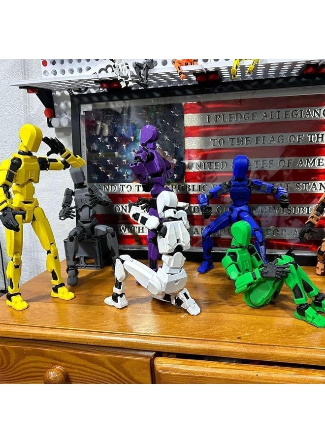 VIUAUAX Assembly Completed-Titan 13 Action Figure, Upgrade T-Robot 13 Action Figures, New Dummy Robot 13, 3D Printed Multi Action Figure Set,Creative Gifts for Children Adults - Image 4
