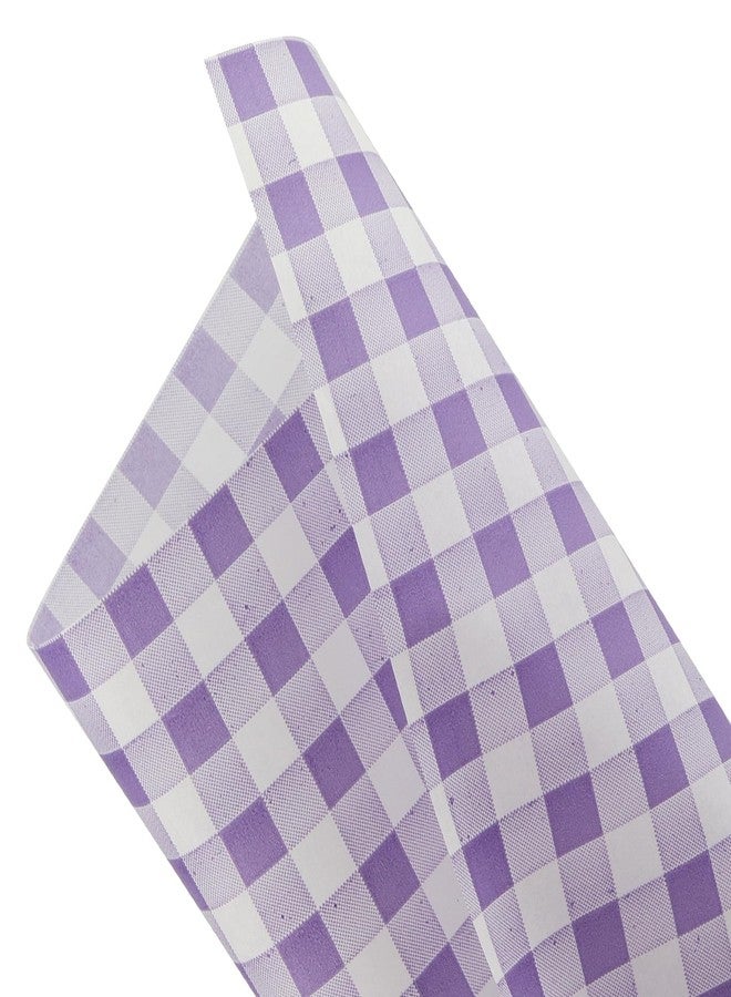 HOIGON 1000 Pcs 7 x 7 Inch Wax Paper Sheets, Greaseproof Parchment Sheets Deli Paper Wrappers, Yellow and Purple Checkered Food Basket Liners for Sandwich Hamburger Bread - Image 3