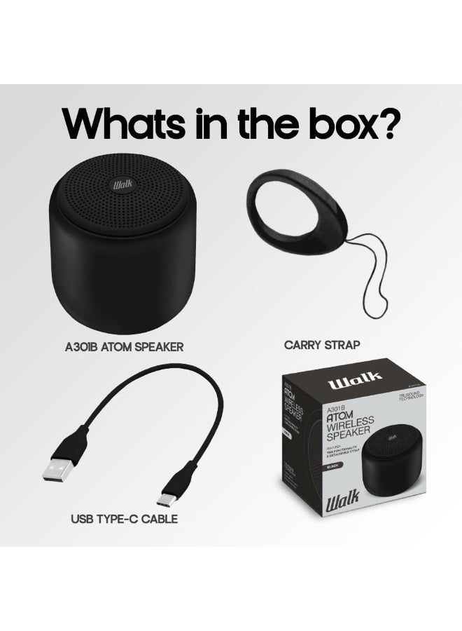 Walk Audio A301W - ATOM Wireless Speaker - Blue - Image 3
