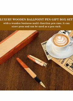 Y&D Ballpoint Pen Gift Set, With Business Wooden  - Image 5