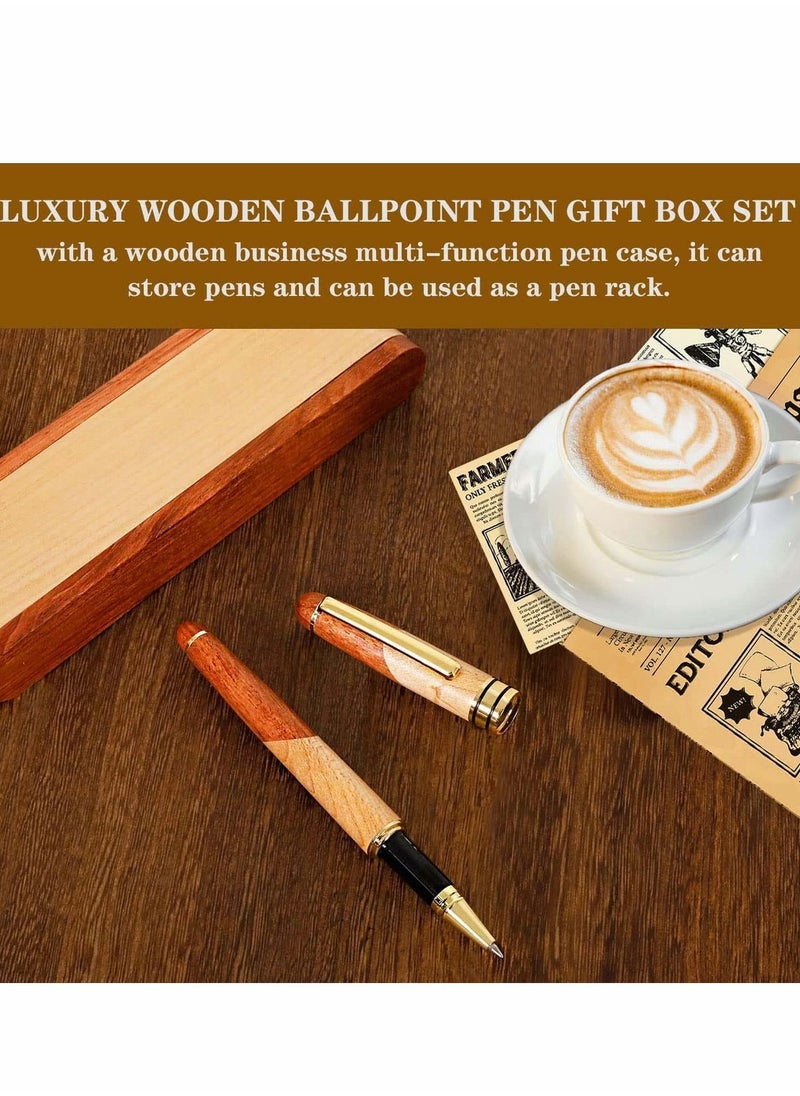 Y&D Ballpoint Pen Gift Set, With Business Wooden  - Image 5
