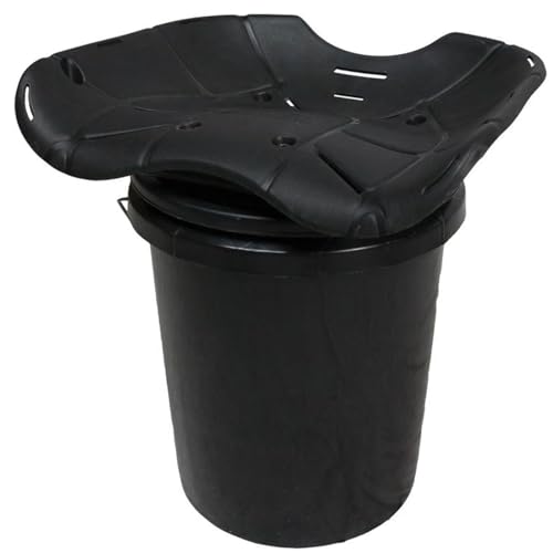 Hawk Ergo 360 Degree Bucket Top Seat - Silent Lightweight Comfortable Swiveling Portable Chair for Camping, Hunting, Fishing | Easily Mounts to Bucket - Image 2