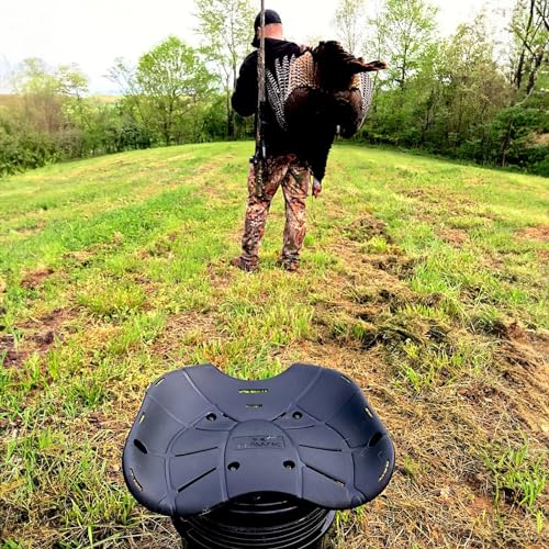 Hawk Ergo 360 Degree Bucket Top Seat - Silent Lightweight Comfortable Swiveling Portable Chair for Camping, Hunting, Fishing | Easily Mounts to Bucket - Image 3