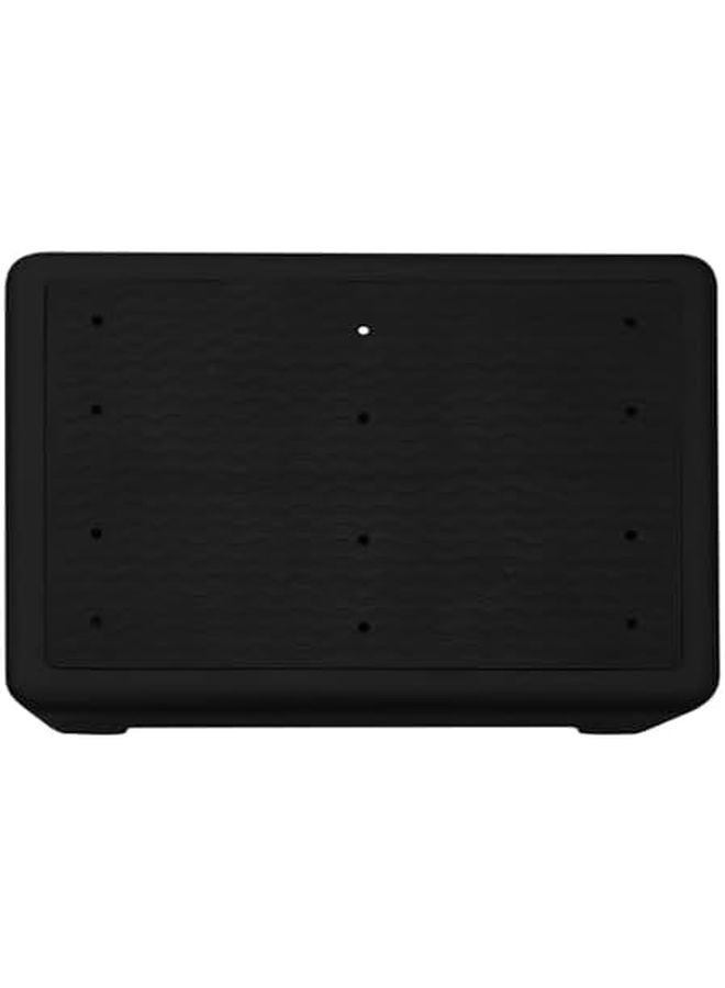 Black Stepping Stool For Kids And Seniors Stackable Riser Sturdy Handicap Stepstool - Image 1