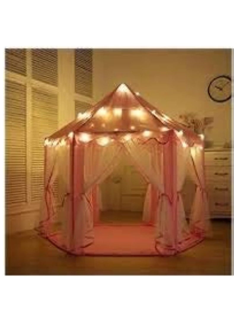 BLOOMING TIME Children's Indoor Hexagon Hexagonal Tent Baby Decoration Game House Princess Game Castle Tent Toy House - Image 5