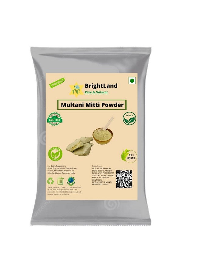 Brightland Orange Peel And Multani Mitti Powder for face and skin (100gm Each) - Image 3