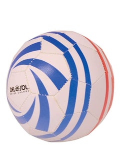 Del Sol Color Change DelSol  Mini Soccer Ball Perfect For Hot Days  Color Changing Custom Design Fun for the Entire Family  Blue and Red Stripes Appear When the Ball is Exposed to Sunlight  1 Pc  - Image 1