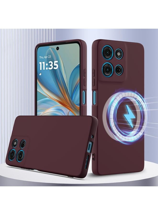 اس-توب جراب هاتف موتورولا موتو جي 75 5 جي، جراب هاتف ماج سيف من السيليكون المقاوم للصدمات - Image 1