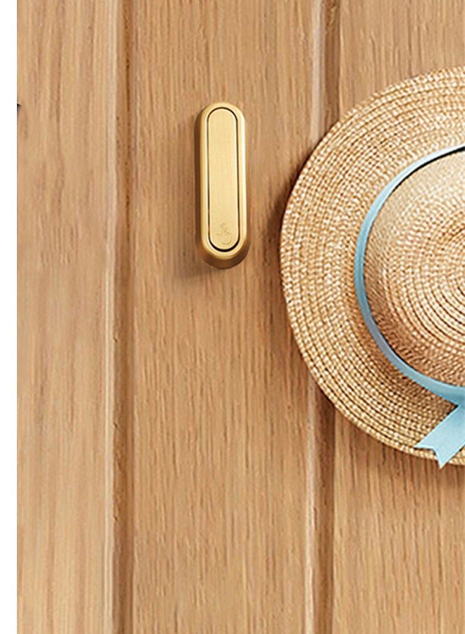 Gold Foldable Wall Hook Foldable Invisible Hook Heavy Zinc Alloy Bathroom Wall Hook Retractable Heavy  Duty Wall Hooks Metal Foldable Hooks Wall Mount for Closet Scarf Hat Robe Key Bags Purse Bag  Bathroom Kitchen Bedroom