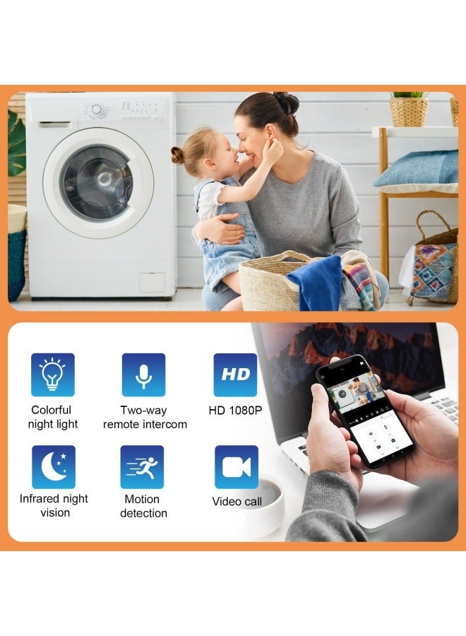 General Wireless network surveillance camera home high-definition smart night vision remote mobile phone monitor bilingual voice dialogue  - Image 2