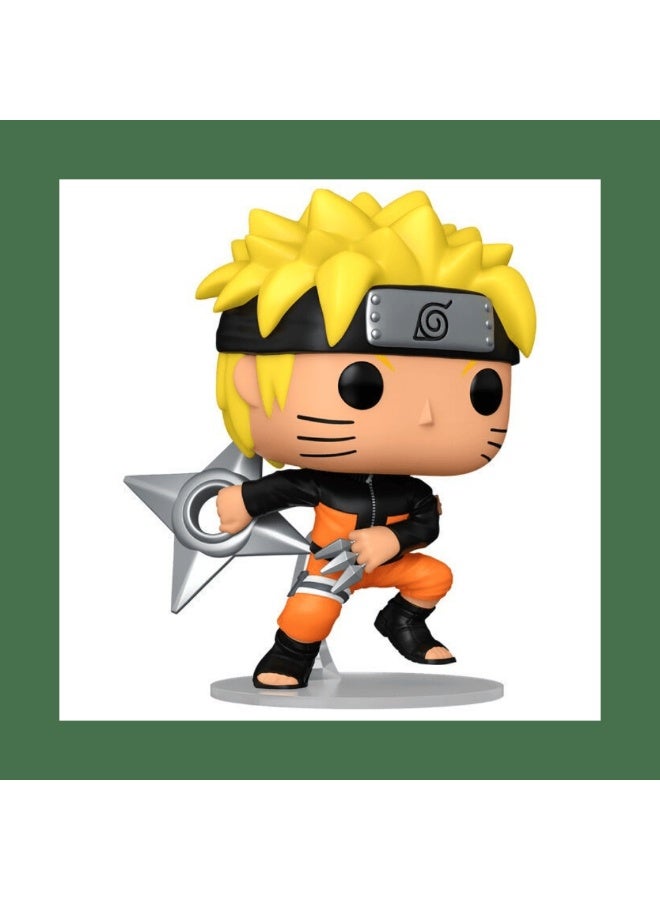 Funko فانكو بوب ريج أنيميشن: ناروتو S - ناروتو (شوريكن) مع مطاردة (MT)