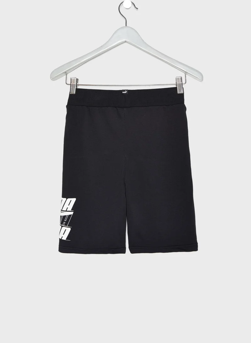 PUMA Kids Rebel Bold Shorts
