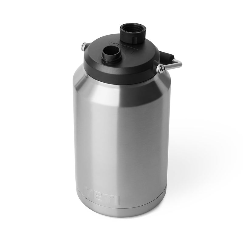 YETI Rambler Gallon Jug 2.0, Vacuum Insulated, Leakproof, Stainless Steel with MagCap, Stainless - Image 1