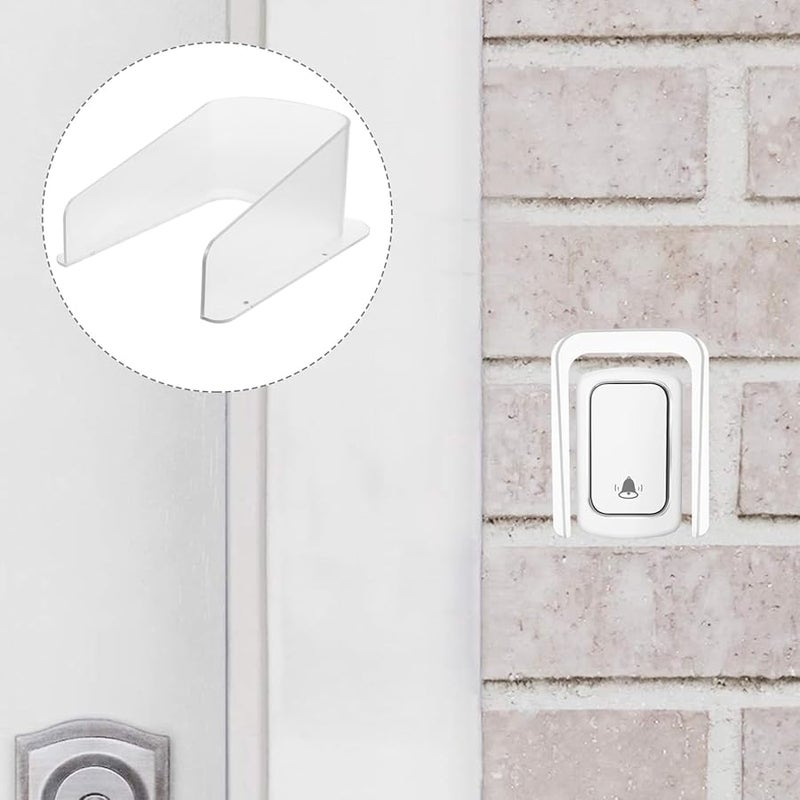 Jojofuny High Hardness Plastic Doorbell Cover Outdoor Protection For Access Control Fingerprint Locks - Image 3