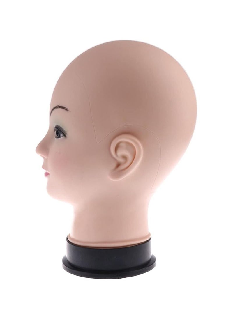 Generic NKLL Standing Mannequin Head Display Wig, Glasses, Cap, and Makeup  - Image 5