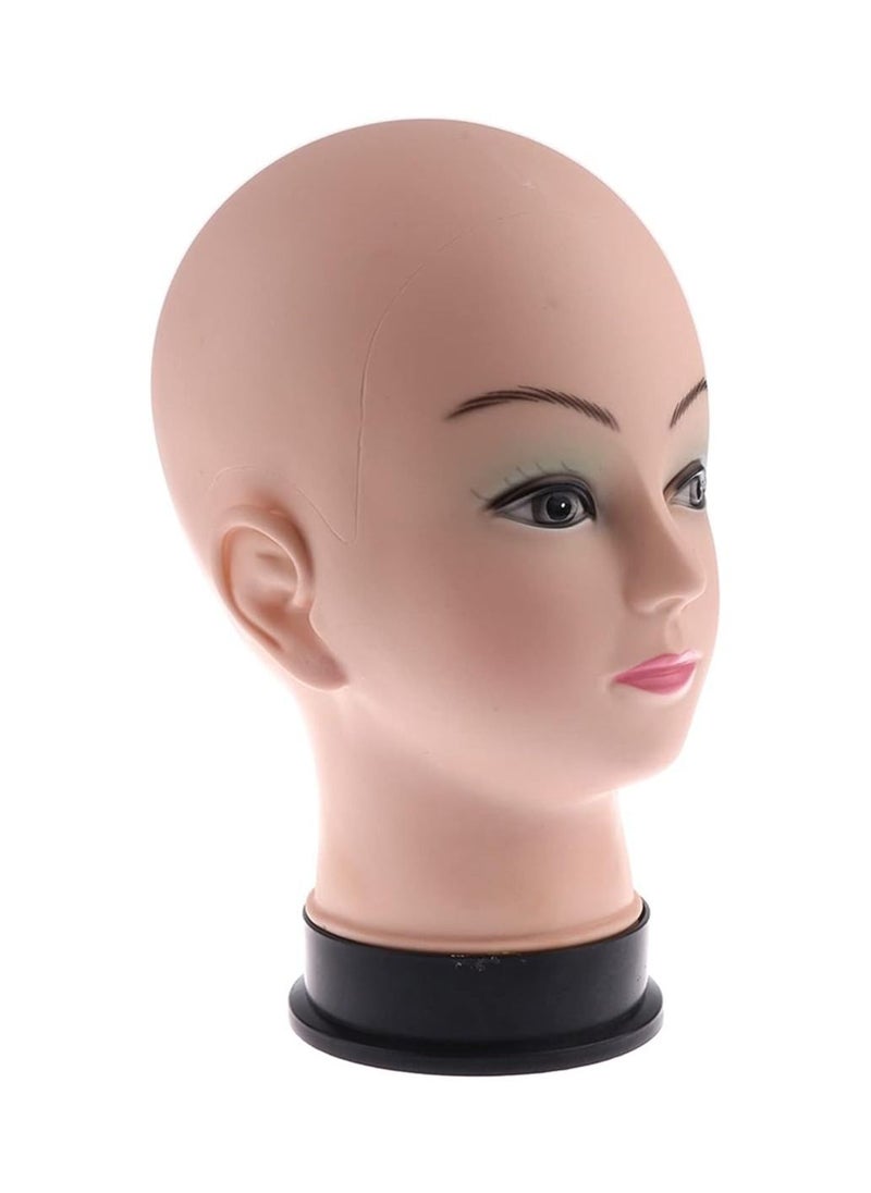 Generic NKLL Standing Mannequin Head Display Wig, Glasses, Cap, and Makeup  - Image 3